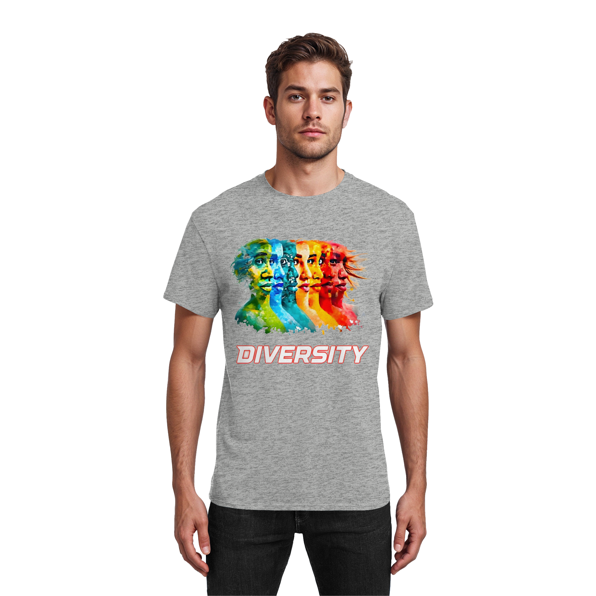 T-shirt Diversité | Soyez vous-même, radieux et unique 8 couleurs S-5XL