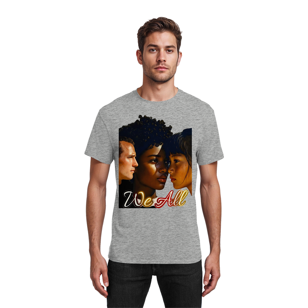 WE ALL T-Shirt Unisex 5 Colors S- 5XL - Heavy Cotton Tee