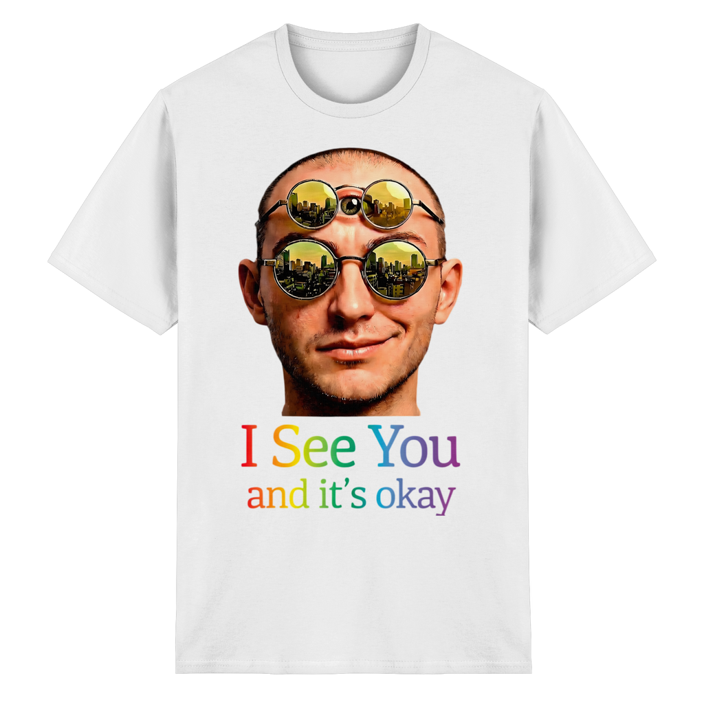 I See You T-Shirt Unisex 13 Farben S- 5XL - Heavy Cotton T-Shirt
