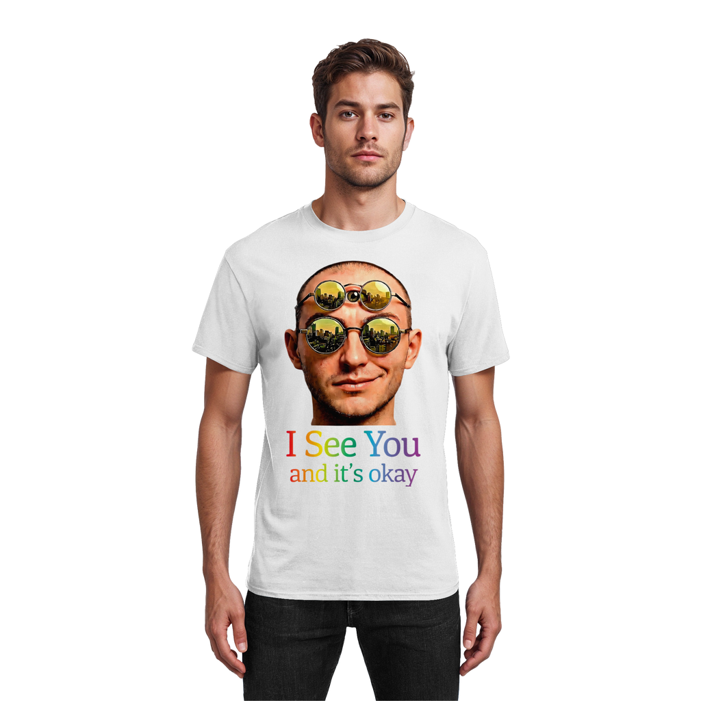 I See You T-Shirt Unisex 13 Farben S- 5XL - Heavy Cotton T-Shirt