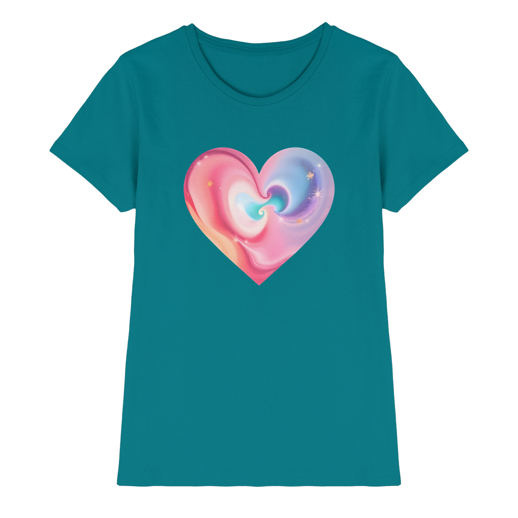 Magic Heart Women's T-Shirt 10 Colors XS- XXL - Ladies Premium Shirt