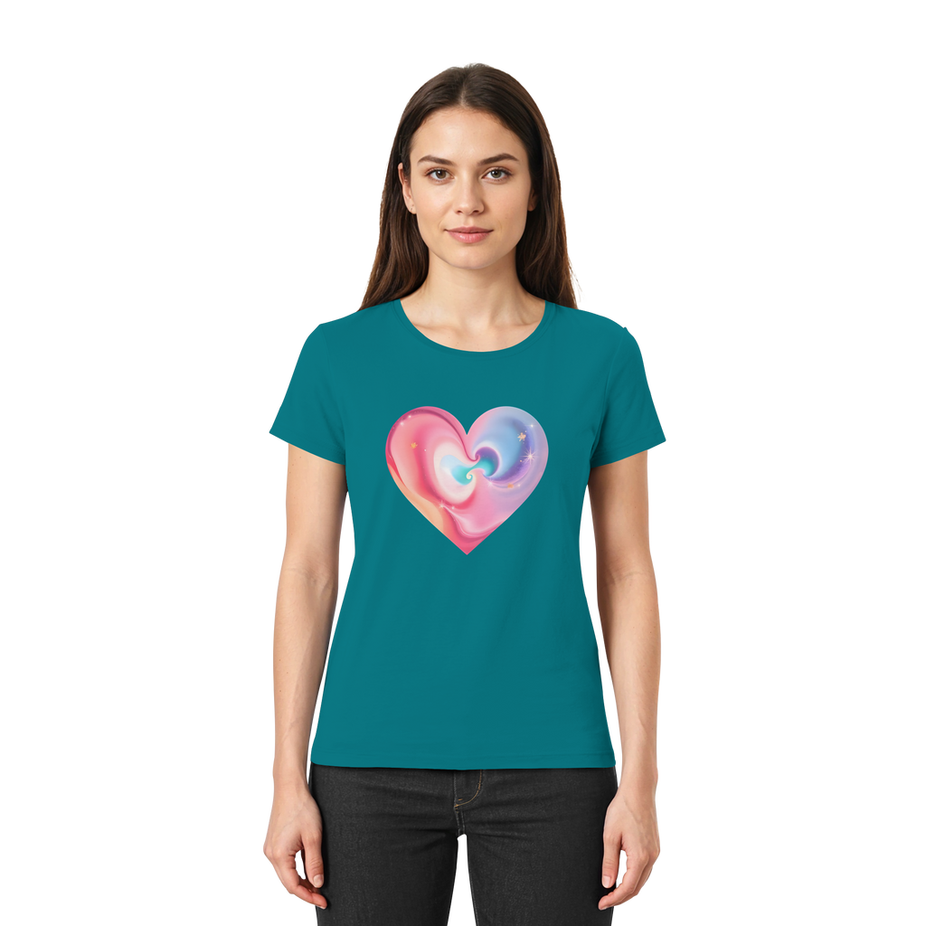 Magic Heart Women's T-Shirt 10 Colors XS- XXL - Ladies Premium Shirt