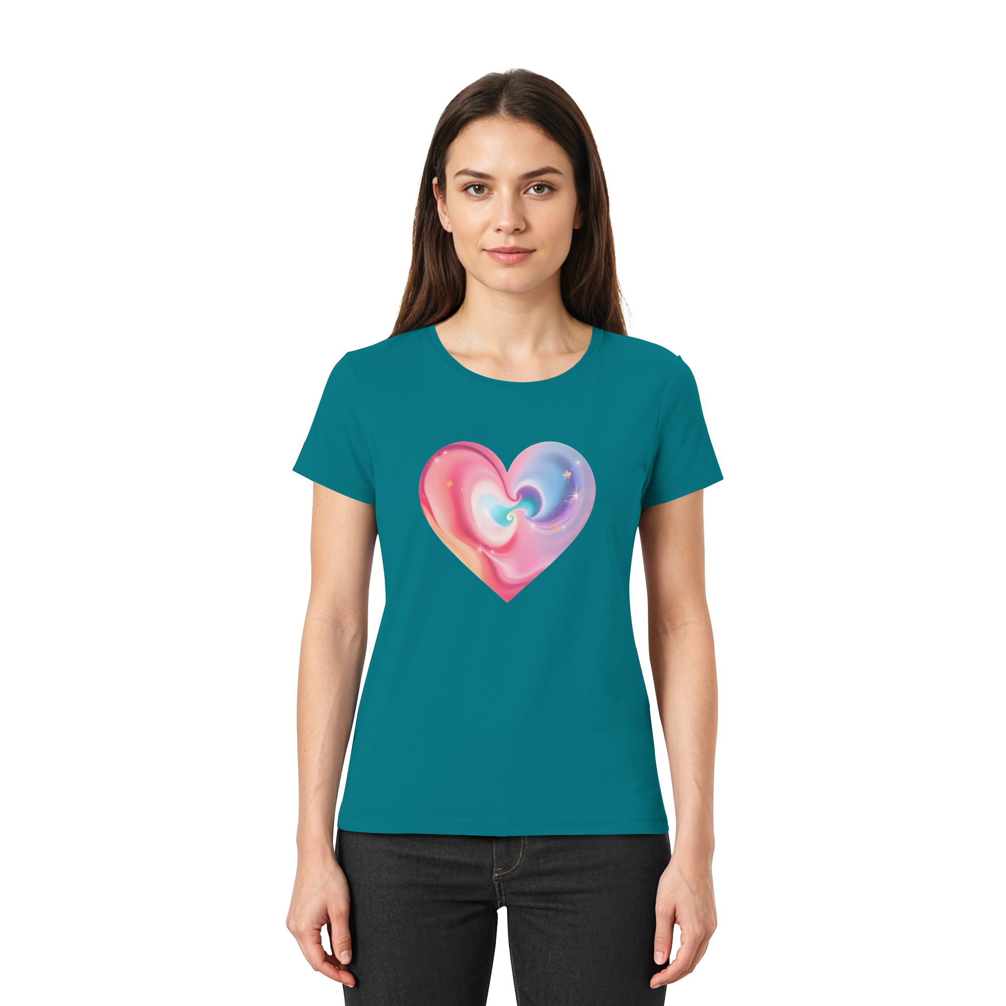 Magic Heart Women's T-Shirt 10 Colors XS- XXL - Ladies Premium Shirt