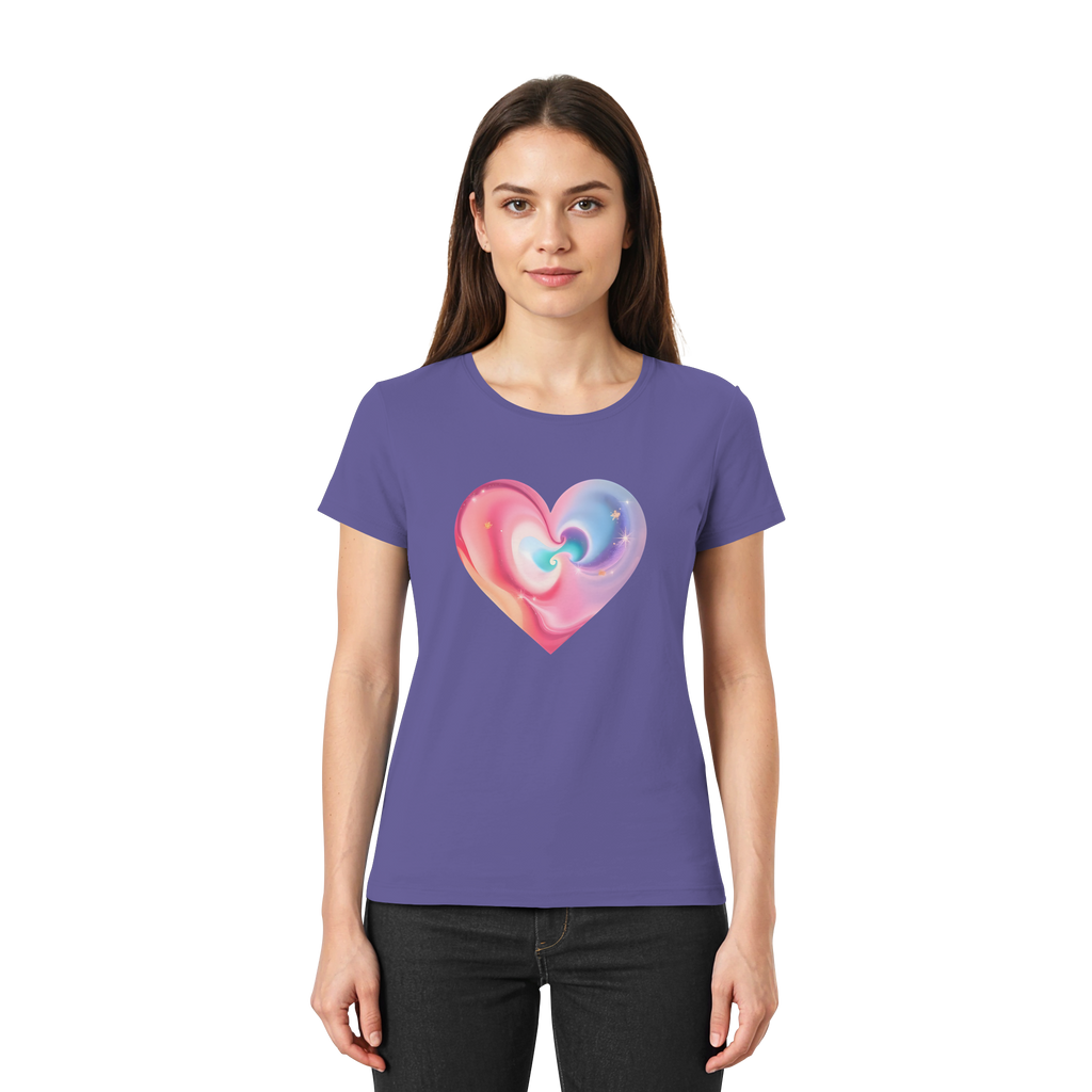 Magic Heart Women's T-Shirt 10 Colors XS- XXL - Ladies Premium Shirt