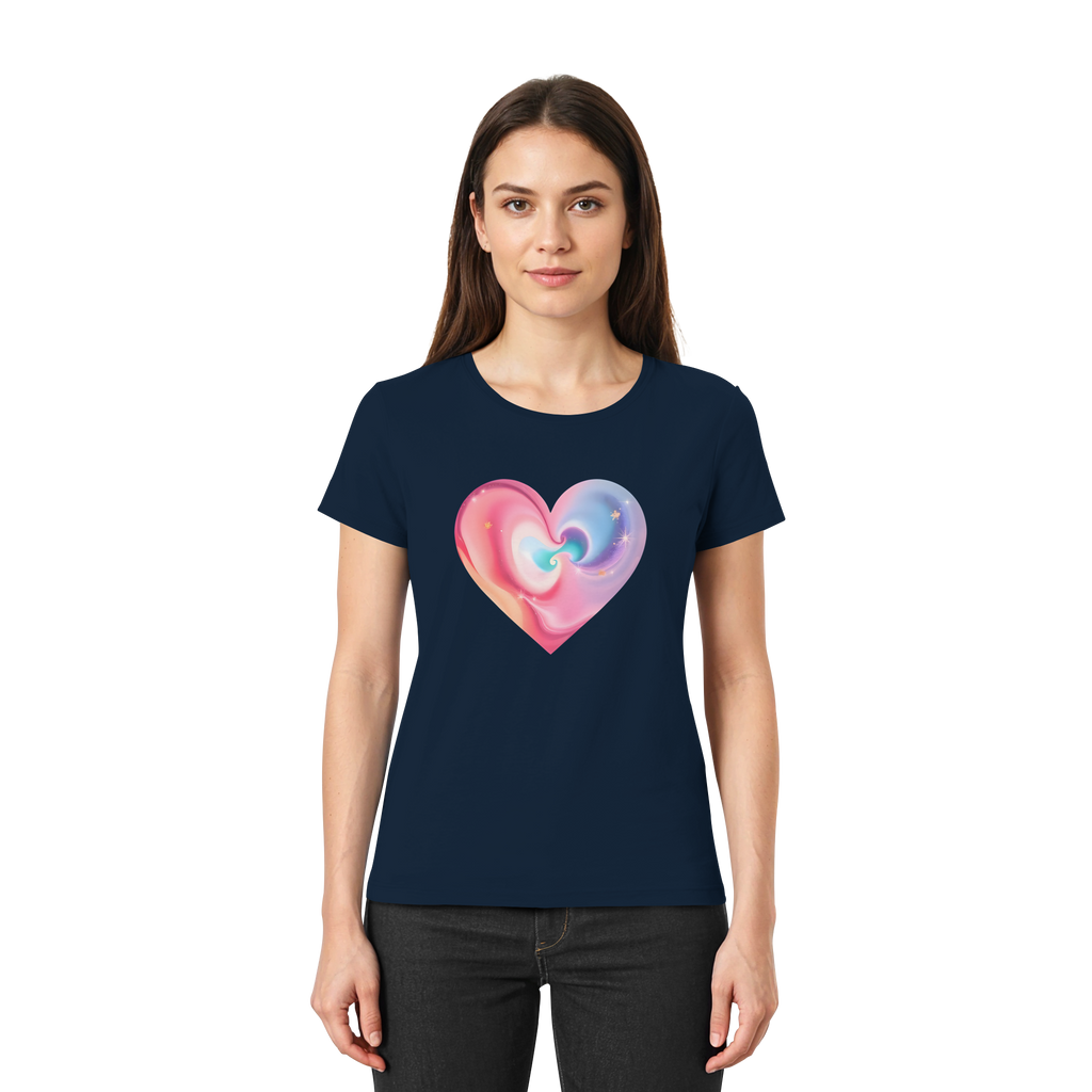 Magic Heart Women's T-Shirt 10 Colors XS- XXL - Ladies Premium Shirt