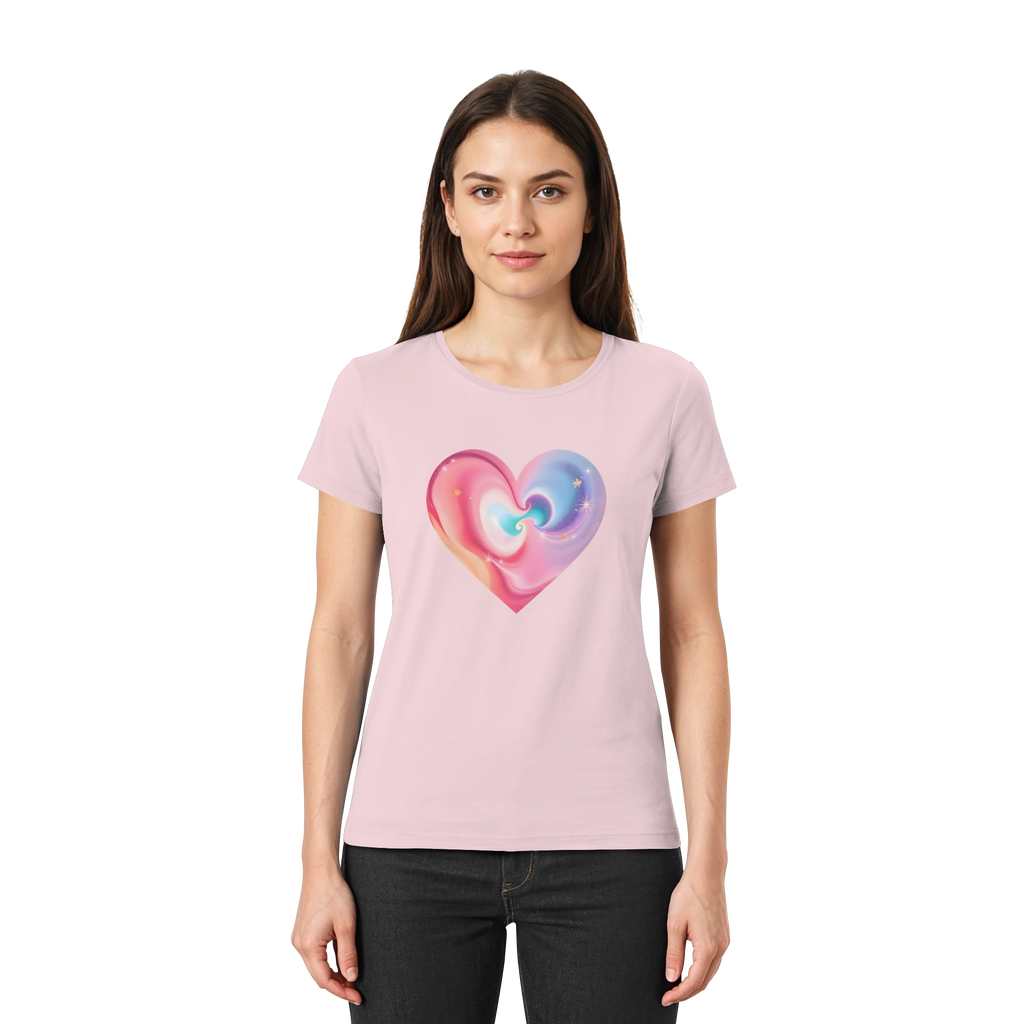 Magic Heart Women's T-Shirt 10 Colors XS- XXL - Ladies Premium Shirt