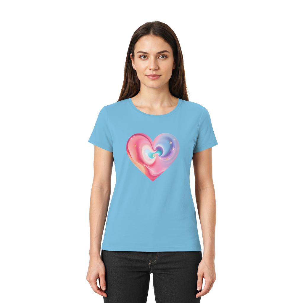 Magic Heart Women's T-Shirt 10 Colors XS- XXL - Ladies Premium Shirt