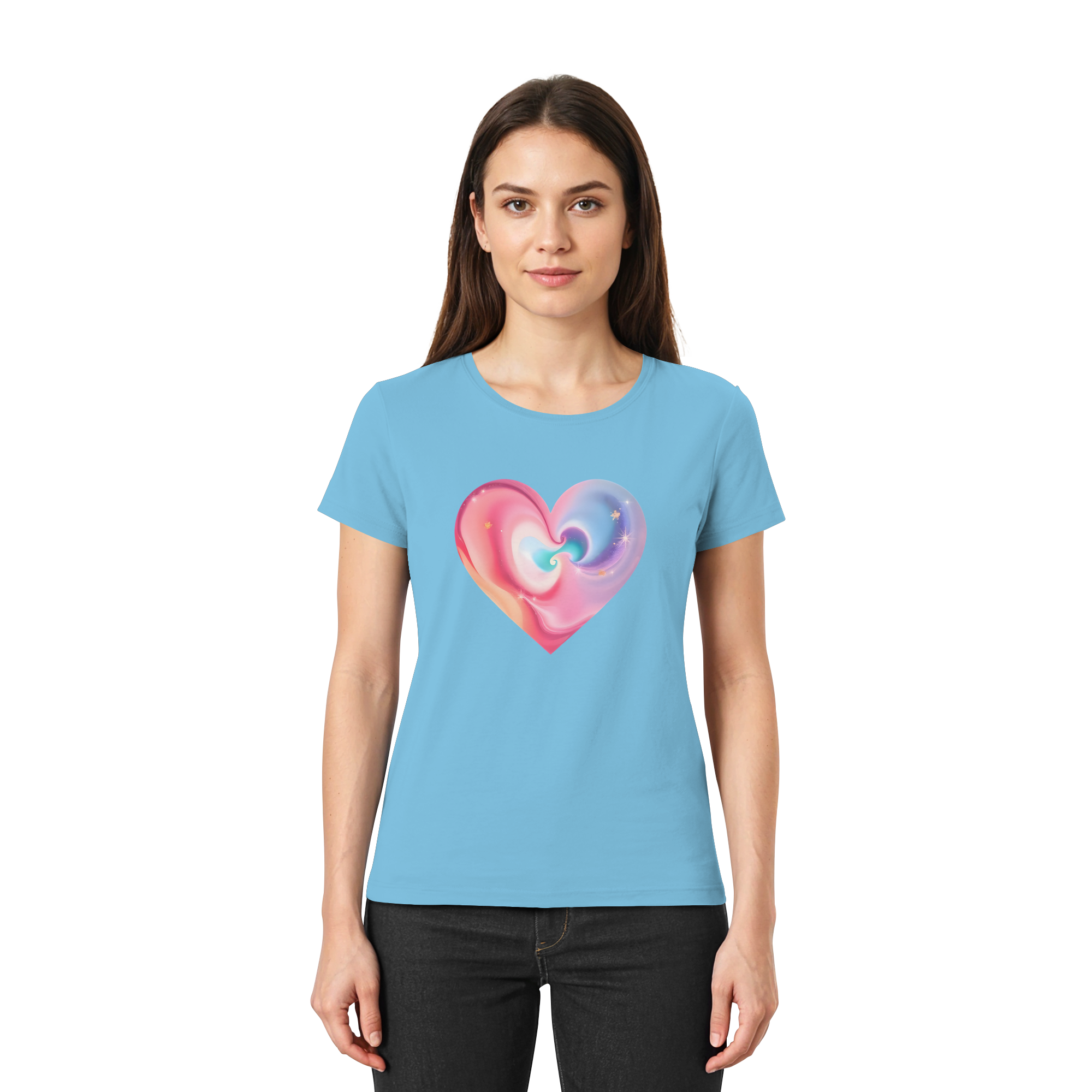 Magic Heart Women's T-Shirt 10 Colors XS- XXL - Ladies Premium Shirt
