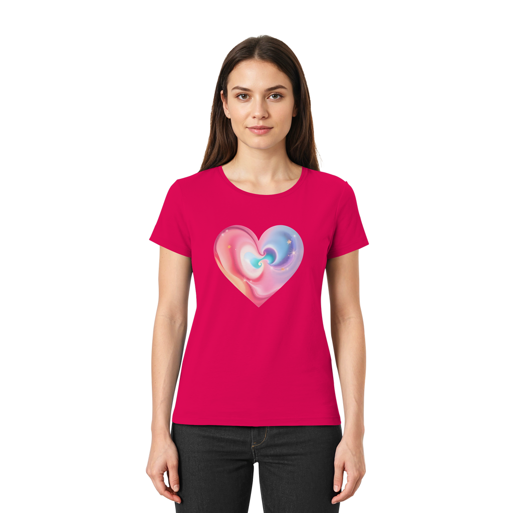 Magic Heart Women's T-Shirt 10 Colors XS- XXL - Ladies Premium Shirt