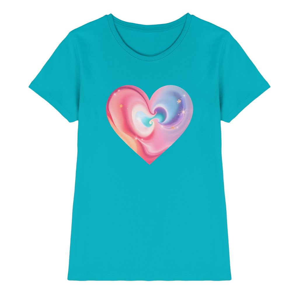 Magic Heart Women's T-Shirt 10 Colors XS- XXL - Ladies Premium Shirt