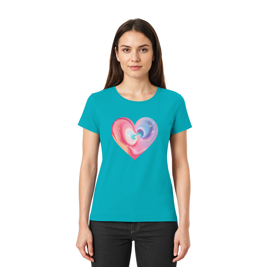 Magic Heart Women's T-Shirt 10 Colors XS- XXL - Ladies Premium Shirt