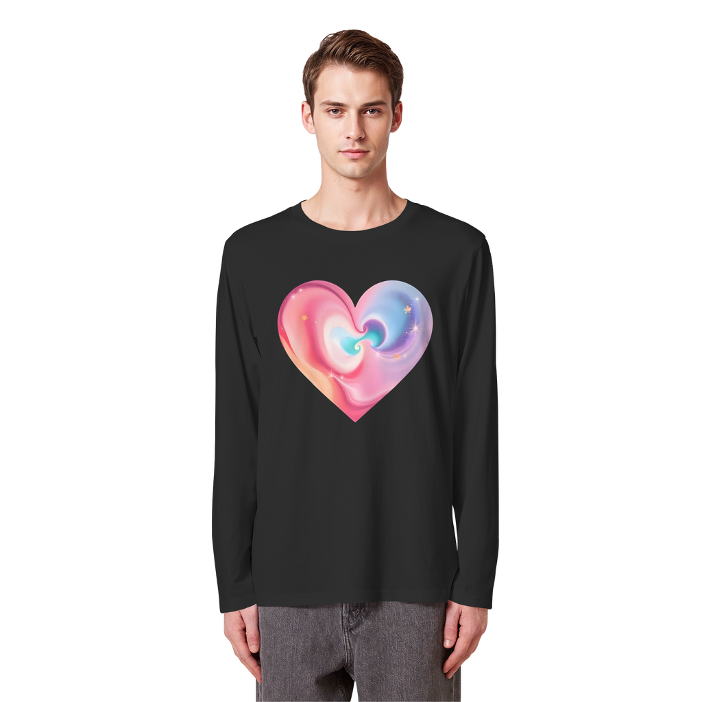Magic Heart Women's Sweatshirt 6 Colors XS- 3XL - Organic Longsleeve T-Shirt