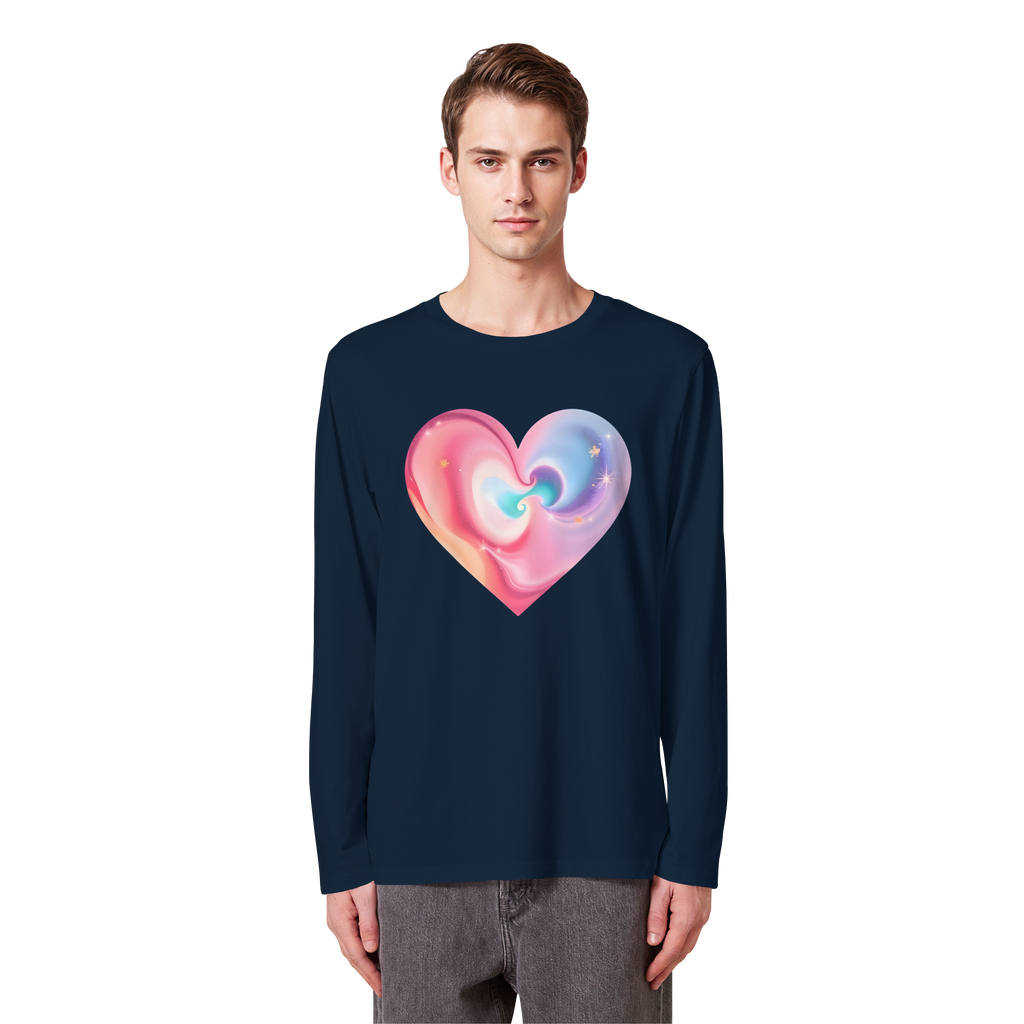 Magic Heart Women's Sweatshirt 6 Colors XS- 3XL - Organic Longsleeve T-Shirt