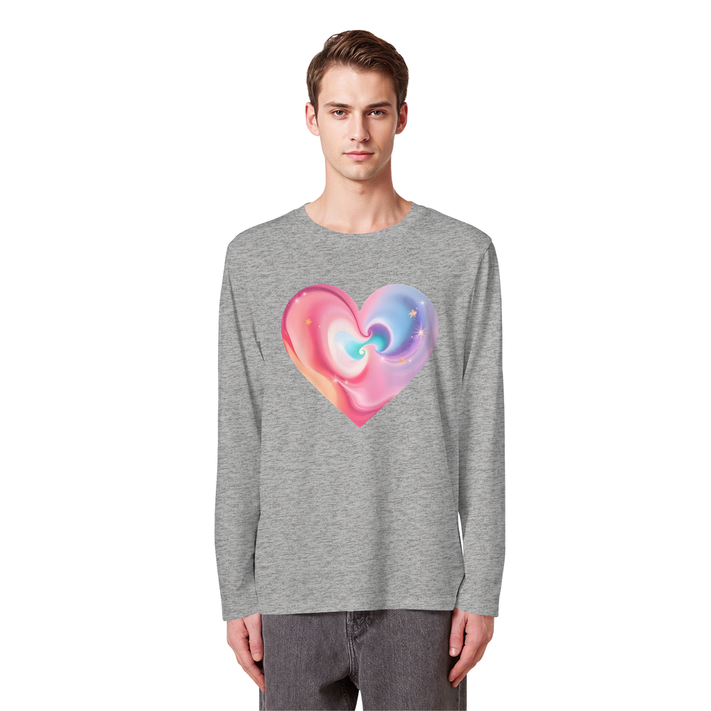 Magic Heart Women's Sweatshirt 6 Colors XS- 3XL - Organic Longsleeve T-Shirt