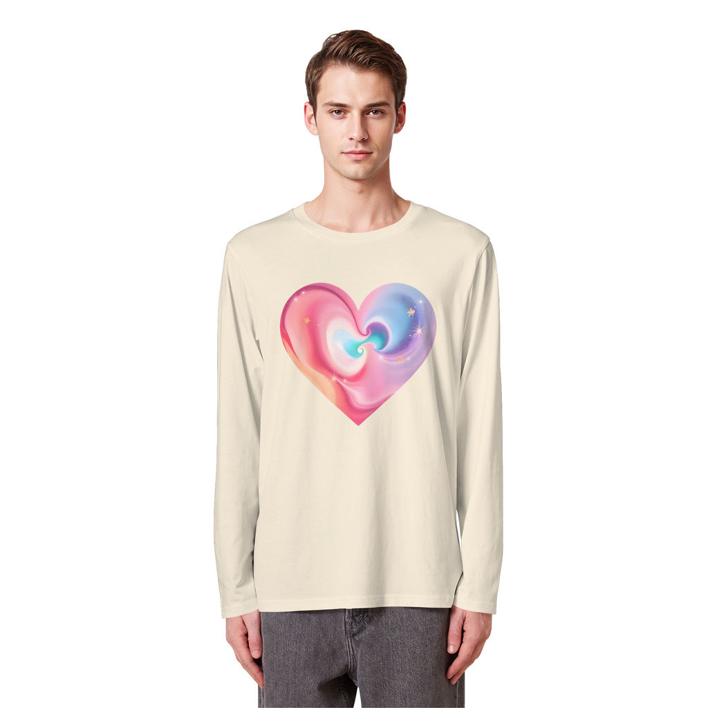 Magic Heart Women's Sweatshirt 6 Colors XS- 3XL - Organic Longsleeve T-Shirt